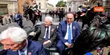 'Sei il migliore', folla saluta Mattarella che va via dai Fori Imperiali a termine Parata 2 giugno