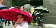 Giappone, tempesta Jangmi verso Tokyo: allerta inondazioni