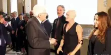 2 giugno, Mattarella saluta artisti e sportivi al Quirinale