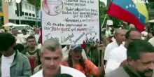 Corteo a Caracas per chiedere liberta' dei detenuti politici ed elezioni