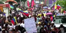 Venezuela, corteo all'ambasciata Usa per chiedere elezioni libere