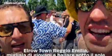 Elrow Town Reggio Emilia, migliaia di giovani a ballare sotto il sole: video