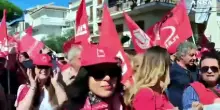 Strage dei braccianti, la manifestazione della Cgil nelle strade di Amendolara