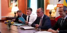 Zelensky a Londra a Downing Street per vertice con Starmer Macron e Merz