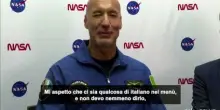Spazio, Parmitano: "Mi aspetto qualcosa di italiano nel men&ugrave;"
