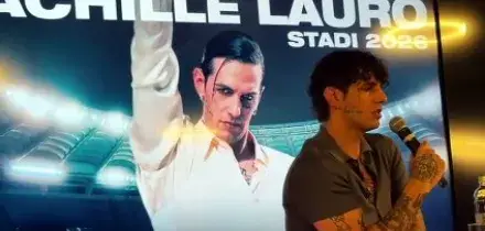 Achille Lauro show all'Olimpico: lo sogno da 25 anni