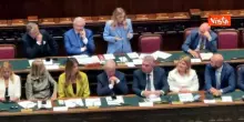 Meloni risponde a Silvestri sulle 'ginocchiere', ovazione dal centrodestra alla Camera