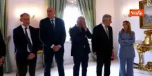 Mattarella incontra Meloni e ministri prima del Consiglio Europeo