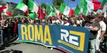 "Immigrati via a calci in c...", a Roma sfila il corteo per la Remigrazione