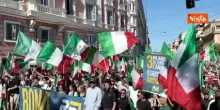 'Giornalista comunista', il coro al corteo per la Remigrazione a Roma