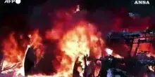 Scontri a Ginevra tra manifestanti e polizia al corteo 'No G7'