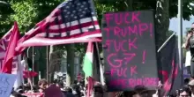 Forte mobilitazione dei manifestanti "No-G7" a Ginevra