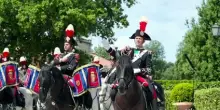 Meloni accoglie la premier giapponese Takaichi a Villa Pamphili a Roma