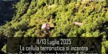 Gli incontri della cellula in un casale: appunti bruciati e niente cellulari. Il video della polizia