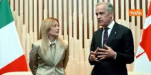 G7 Evian, il bilaterale della premier Meloni con il Primo Ministro del Canada, Mark Carney. Immagini
