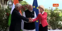 I leader Ue von der Leyen e Costa incontrano premier indiano Modi al G7 per un bilaterale