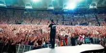 Eros Ramazzotti "Re" della sua Roma, grande live all'Olimpico