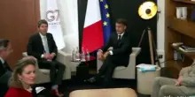 G7, da Altman a Wang: Macron incontra alcuni leader Bigh tech