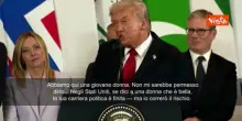Trump a Meloni nel 2025: Potr&ograve; dirti che sei bella? Corro il rischio