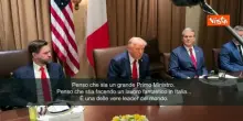 Trump a Meloni nel 2025: Grande premier &egrave; una delle vere leader nel mondo