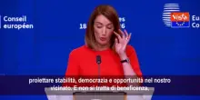 Metsola: Accelerare su allargamento a Ucraina e Moldova, &egrave; un investimento geopolitico
