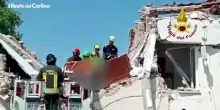 Casa crollata nell'Anconetano: si scava tra le macerie