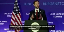 Vance: tra Usa e Iran "ottime basi per accordo finale di successo"