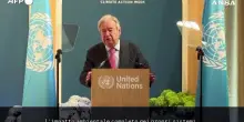 Guterres a Londra rilancia l'allarme sul clima
