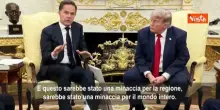 Rutte (Nato): Trump si &egrave; assunto resposabilit&agrave; di guerra Iran per bene di tutto il mondo libero
