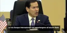 Rubio: pedaggio a Hormuz? Inaccettabile far pagare il passaggio