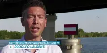 Crisi climatica, il Po a livelli di acqua sempre pi&ugrave; bassi