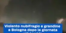 "Violento Temporale a Bologna: Pioggia, Vento e Grandine Causano Disagi e Interruzioni"