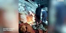 Estratto vivo un bambino di 3 anni a 6 giorni dal sisma in Venezuela