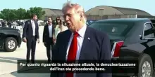 Iran, Trump: la denuclearizzazione del Paese procede positivamente