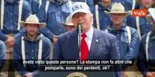 Trump: Democratici sono persone sgradevoli, il pi&ugrave; grande nemico che l'America abbia