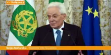 Mattarella "Fulbright ha posto la pace al centro della sua azione"