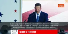 Fertitta: Uniti da profondi legami, 17 mln americani di origine italiana, me compreso