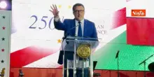 250esimo Usa, Salvini a Villa Taverna: Taglio il discorso perch&eacute; arriva ottimo profumo di hamburger