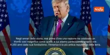 Trump: Siamo il Paese pi&ugrave; potente della terra e, per grazia di Dio, quello di maggior successo