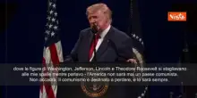 250esimo Usa, Trump: Comunismo un cancro, una minaccia per la libert&agrave; americana