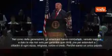 250esimo Usa, Trump: Noi creati a immagine di Dio, un comunista non lo direbbe mai