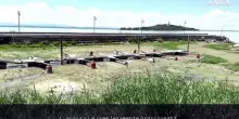 Per la siccit&agrave; il Trasimeno arretra di 1,70 metri, sparisce il porto di San Feliciano