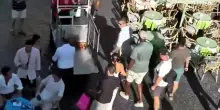 Michael Jordan in vacanza a Capri con la moglie Yvette