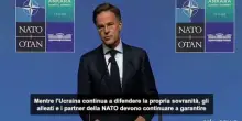 Nato, Rutte: tutti gli alleati facciano loro parte per sostenere Kiev