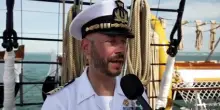 Nave Amerigo Vespucci a New York, la spettacolare parata sull'Hudson
