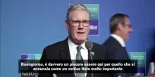 Nato, Starmer ad Ankara: molto importante mostrare unit&agrave; e forza