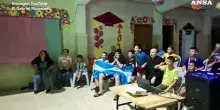 Tifo e bandiere, il Mondiale riporta il sorriso a Gaza