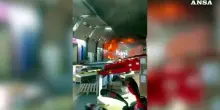 Maxi rogo a Milano, in un video le fasi iniziali dell'incendio