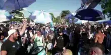 Mondiali, tifosi argentini fanno festa alla vigilia incontro Svizzera