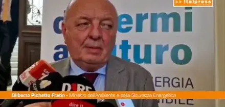 Nucleare, Pichetto "Stupito dal voto negativo di parte dell'opposizione"